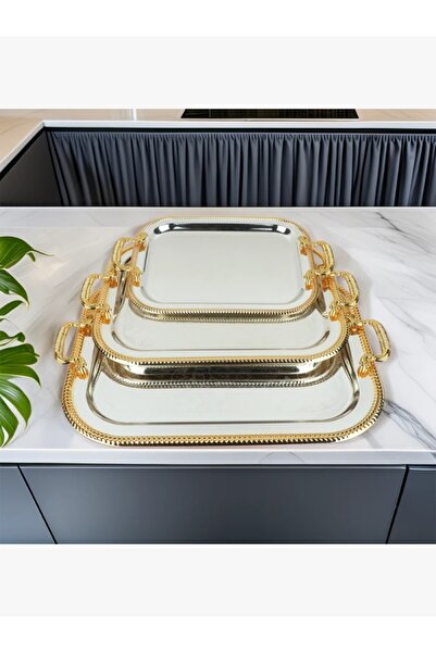 rexa طقم تاباسي مميز من الفولاذ المقاوم للصدأ - 3 قطع