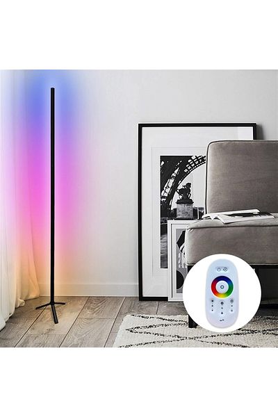 Shopi Newest LED Smart Floor Sunset Lamp Modern Space Saving Design