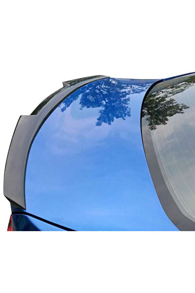 HasAkman Bmw F10 RS M4 Bagaj Üstü İthal Spoiler Parlak Siyah Plastik Spoyler