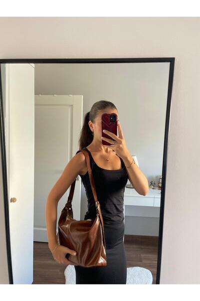 Senza Vedere Matita Crossbody and Shoulder Bag Brown