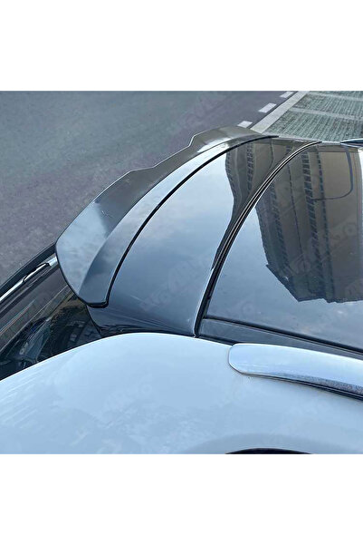 HasAkman Audi A3 HB 4 Kapı İthal Spoiler Parlak Siyah Plastik Spoyler 2010-2013