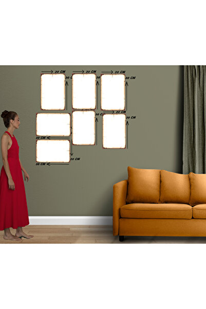 Home Orhan Gencebay Müslüm Gürses Ferdi Tayfur Ve Azer Bülbül Temalı 7 Adet 20 x 30 MDF Duvar Tablosu