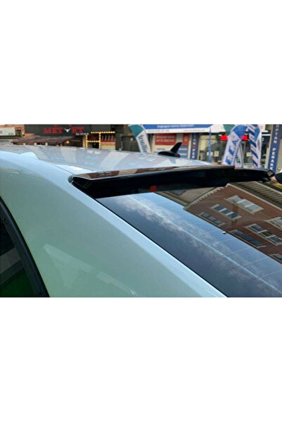 HasAkman Vw Jetta Mk6 RS Cam Üstü İthal Spoiler Parlak Siyah Plastik Spoyler ...