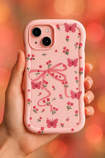 Rivor حافظة متوافقة مع Apple iPhone 13 - 14- 15، غطاء من السيليكون مع شريط با...