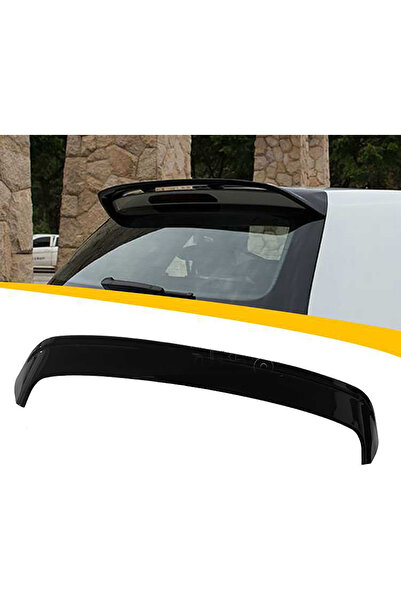 HasAkman Vw Golf 7/7,5 R İthal Spoiler Parlak Siyah Plastik Spoyler 2012-2020