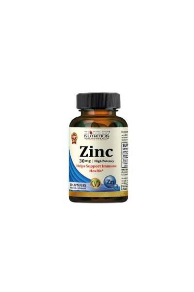 BIOBOLICS Zinc 30 mg Capsules 30s