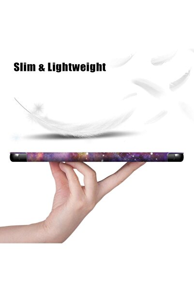 SIGLOO Husa premium pentru Samsung Galaxy Tab S8 S7 11 inci Slim Smart Cover Trifold galaxy