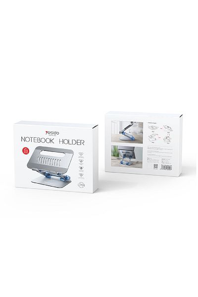Yesido Yesido LP04 Laptop and Tablet Stand - Multi-angle Aluminum Alloy Foldable Design