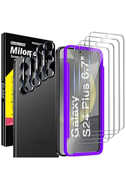 OEM Folii de sticlă pentru Samsung Galaxy S24 Plus 5G 6.7 inch set de 4 bucăți