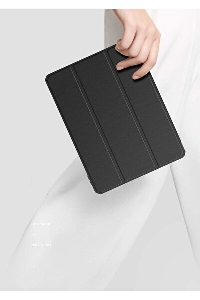 SIGLOO Premium case iPad Pro 12.9" 2018-22, synthetic leather, Smart Pen support, PC back, Black