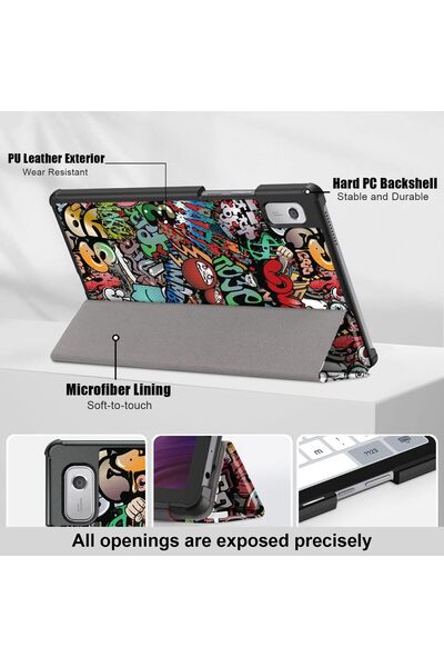 SIGLOO Husa Slim Sigloo, Smart Cover, Trifold, pentru tableta Lenovo Tab M9, TB-310FU, 9 inch, Dream Deer