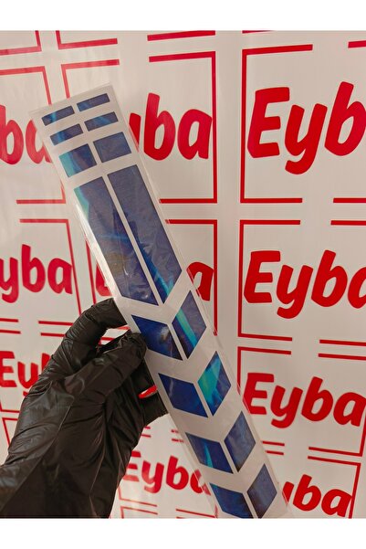 EYBA motorsiklet çamurluk 35x5cm baskes 1 adet renkli baskı sticker,bisiklet,...