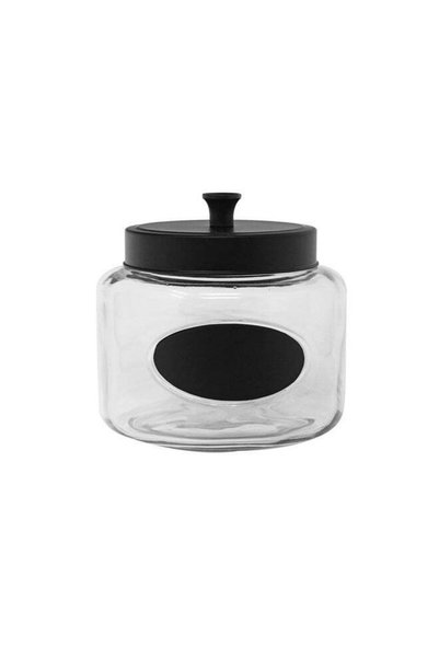 Generic Housewares International 1.8 Liter Round Jar With Lid And Chalkboard