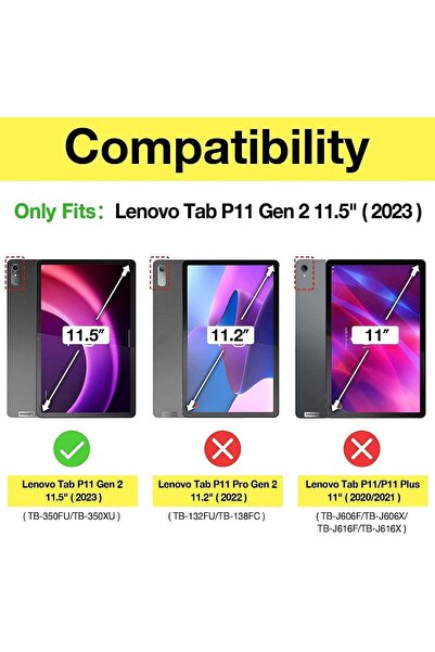 SIGLOO Husa pentru Lenovo Tab P11 Gen2 Trifold Smart Cover Ultraslim 11.5 inci premium Green Grass