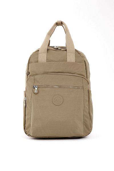 H&D COLLECTİON Unisex Water Resistant Crinkle Fabric Backpack and Wallet Type Hanging Pen Holder