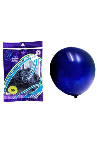 Balloon 50 Balloons for Parties and Occasions in Navy Blue