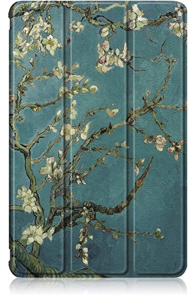 SIGLOO Husa UltraSlim stand functie sleep wakeup Samsung Galaxy Tab A9+ 11 inci painted tree