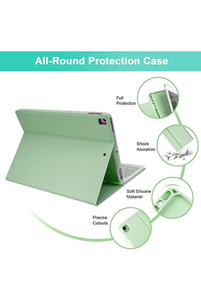 SIGLOO Wireless Bluetooth Wireless Bluetooth Mouse Hose Lenovo Tab M10 Plus 3rd Gen 10.6 inch green