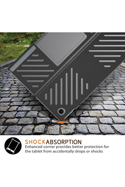 SIGLOO Husa Slim Sigloo, Smart Cover, Trifold, pentru Lenovo Tab Plus 2024(TB-351, 352), 11.5", Mosaic