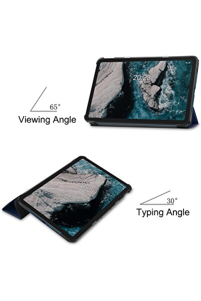 SIGLOO Husa UltraSlim stand pentru Samsung Galaxy Tab A9 8.7 inci cu functie sleep wakeup dark blue