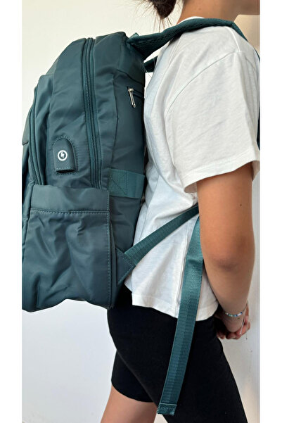 OEM RUCSAC ALBASTRU IMPERMEABIL CU USB