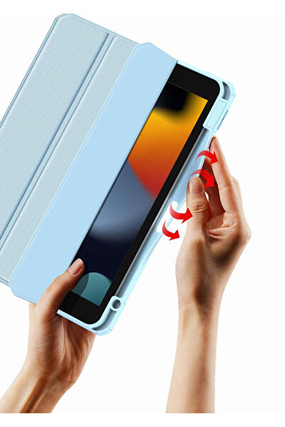 SIGLOO Husa premium pentru Samsung Galaxy Tab S8 si S7 cu suport Smart Pen 11 inci Blue