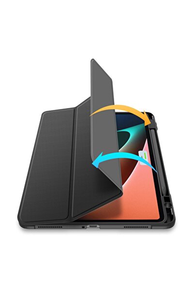 SIGLOO Premium case for Samsung Galaxy Tab A8 10.5", leather interior, PC back, Pen support, Black