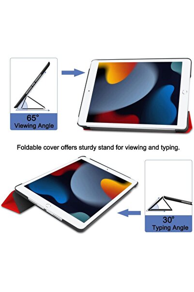SIGLOO Husa premium Slim Smart Cover Trifold pentru iPad Air3 iPad Pro 10.5 inci dark blue