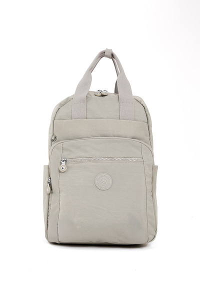 H&D COLLECTİON Unisex Water Resistant Crinkle Fabric Backpack and Wallet Type Hanging Pen Holder