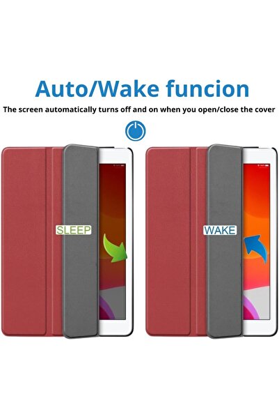 SIGLOO Sigloo premium case, for Realme Pad Mini tablet, 8.7 inch 2022, Burgundy