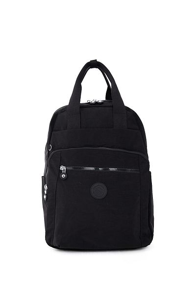 H&D COLLECTİON Unisex Water Resistant Crinkle Fabric Backpack and Wallet Type Hanging Pen Holder