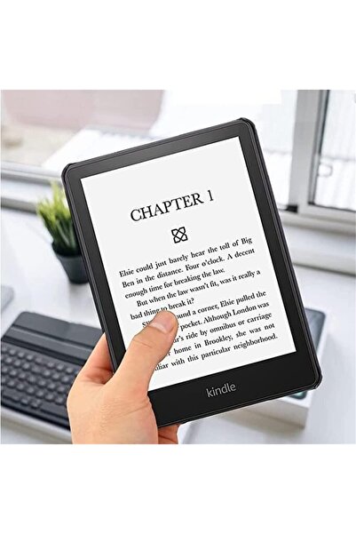 SIGLOO Husa pentru Kindle Paperwhite 2024/Signature Edition, 7", slim sleep/wake, Cires Inflorit