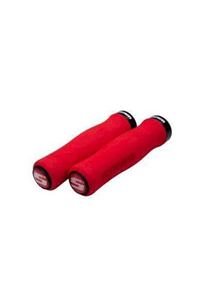 Sram Contour Bicycle Grips, 129 mm, Red/Black