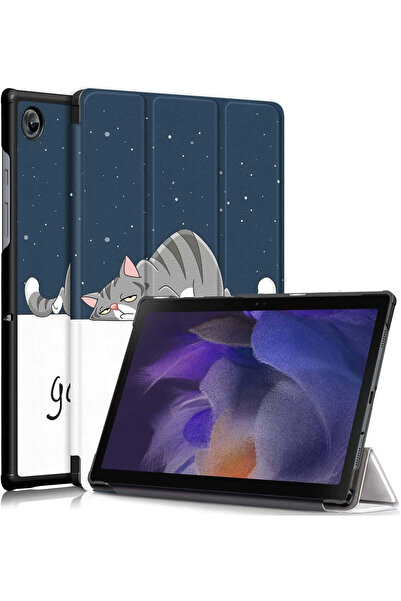 SIGLOO Husa Slim Smart Cover Trifold pentru Samsung Galaxy Tab S8/S7 11'', premium, Good Night