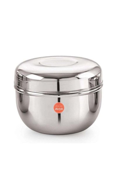 Generic Stainless Steel Storage Container Puri Dabba Lunch Box 1.5Liter