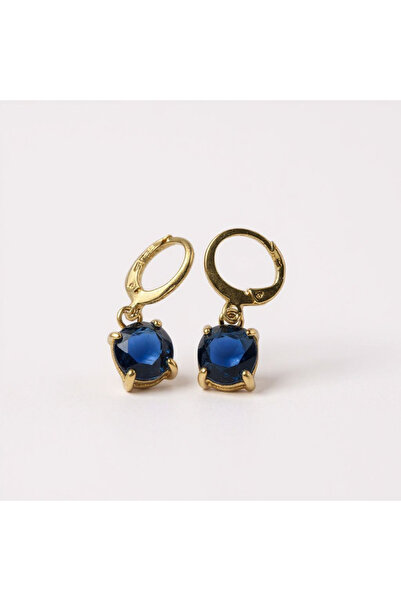 MODA çelik tektaş küpe