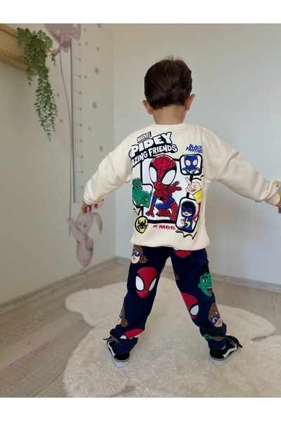 öykümgaleria Boy's Seasonal Top and Bottom Set