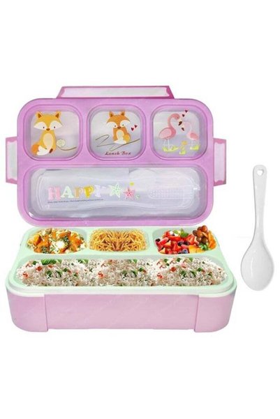 Generic Portal AE Lunch Box Pink -Proof Lunch Box(1 Pieces)