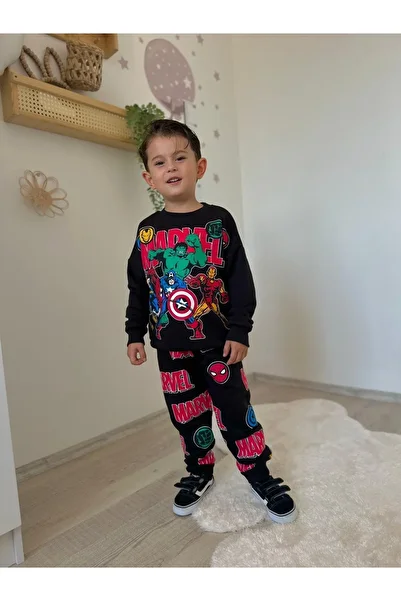 öykümgaleria Boy's Seasonal Top and Bottom Set