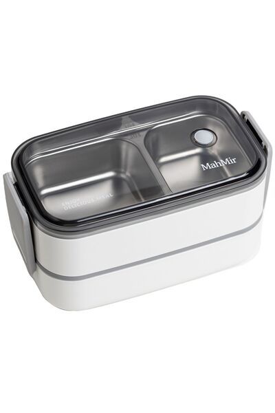 Generic Stainless Steel Lunch Box - Insulated Bento Box Multifunctional-Conta...