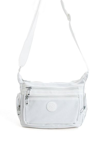 H&D COLLECTİON Women's Multi-Eye Waterproof Parachute Fabric Adjustable Cross Strap Shoulder Bag