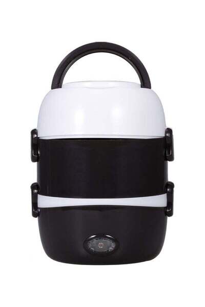 Generic C3 Portable Bucket-Shaped Steam Electric Bento Lunch Box Multicolour ...