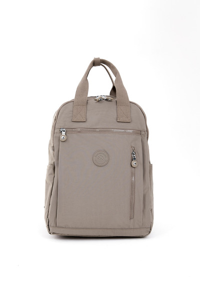 H&D COLLECTİON Unisex Water Resistant Crinkle Fabric Backpack and Wallet Type Hanging Pen Holder