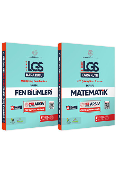 İnformal Yayınları 8.sınıf Lgsnin Kara Kutusu Sayısal Paket Dijital Çözümlü S...