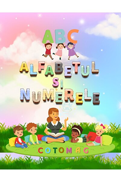 Cotomag Carte cu Activitati - Alfabetul Si Numerele - Activitati Educative Pe...