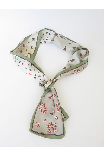 MAHLA Design Scarf, Thin Neck Scarf, Bag Accessory