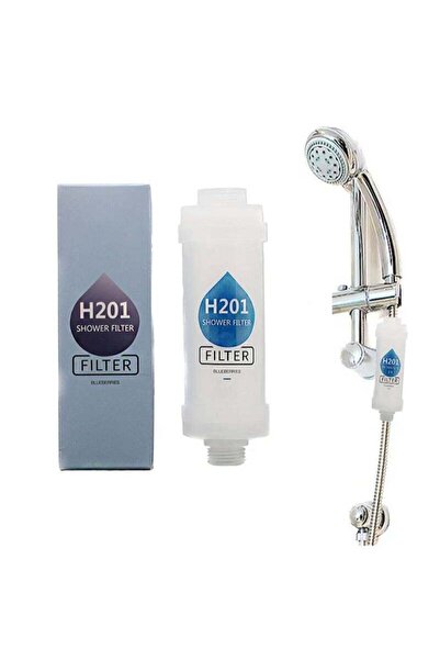 H2O COOL فلتر دش هالونيهي، فلتر رأس دش بفيتامين سي، منقي مياه عسرة، الكلور والفلورايد