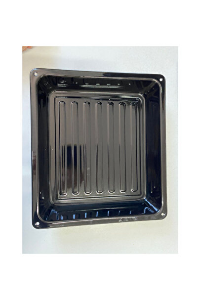 Sürmene Enameled Square Tray 38 cm (34 cm X 38 cm)