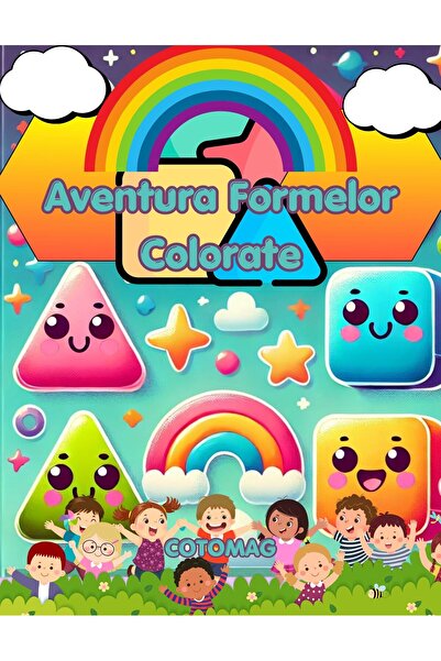 Cotomag Carte de Colorat Aventura Formelor de Colorat - Activitati Educative ...