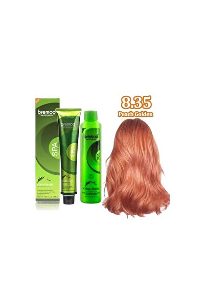 BREMOD hair color peach golden